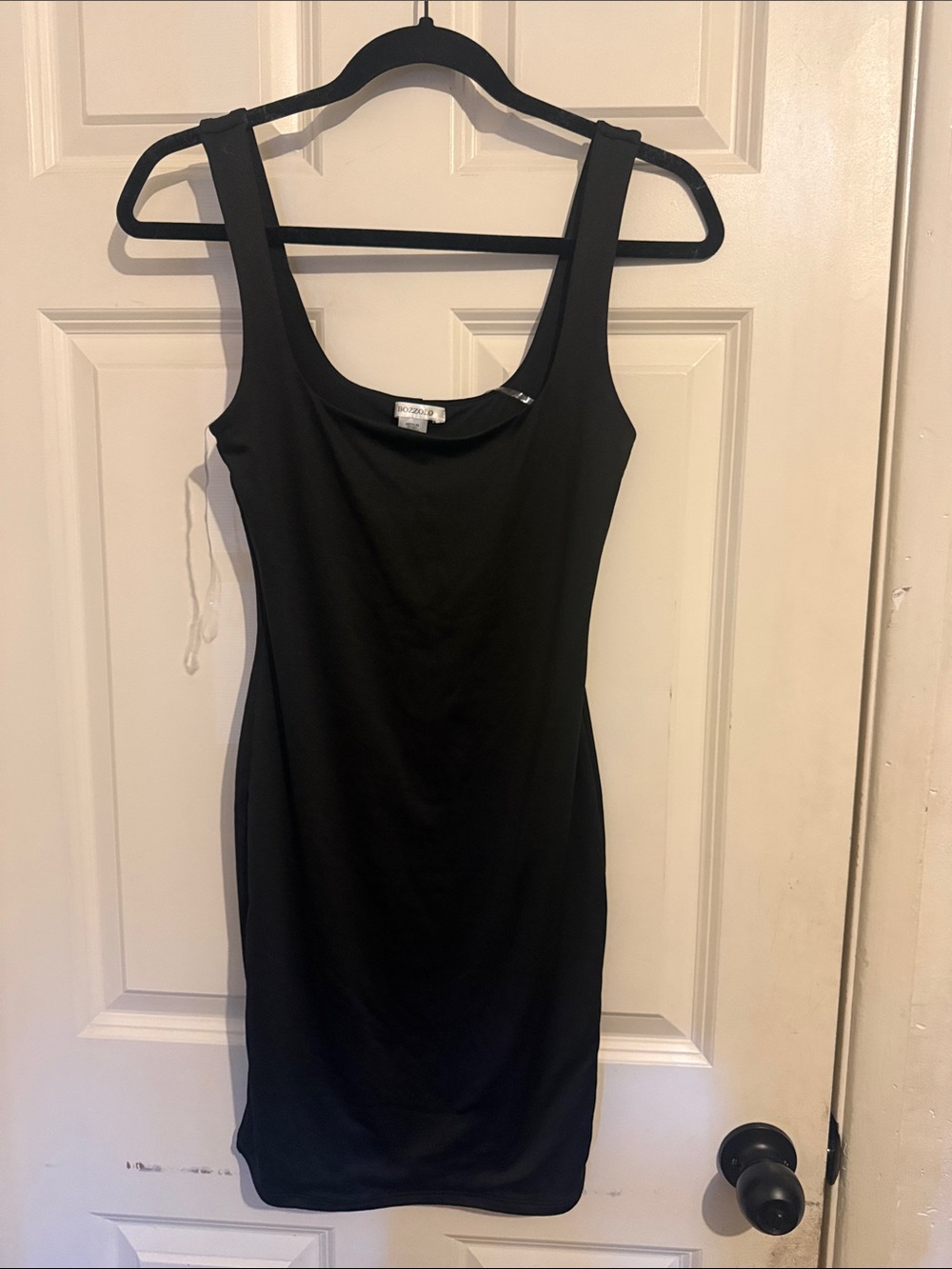 Black Bodycon Tank Dress